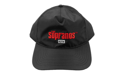 The Sopranos Nylon Bay Low Pinch Crown Snapback "Black" khm051410 001