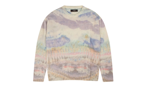 Tie Dye Sweater "Blue" Y0W05551CC MUL