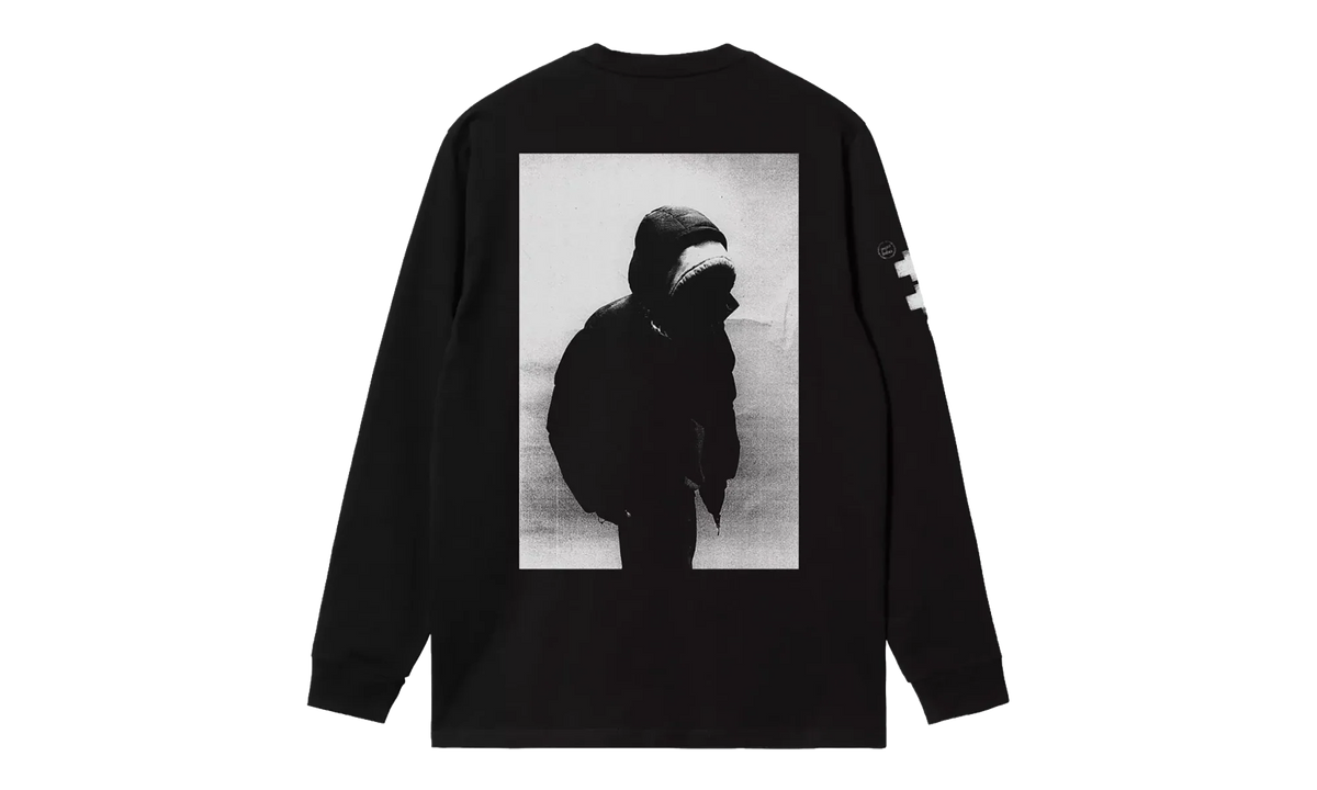 Long Sleeve Archive Script Tee "Black" I036002 89 XX