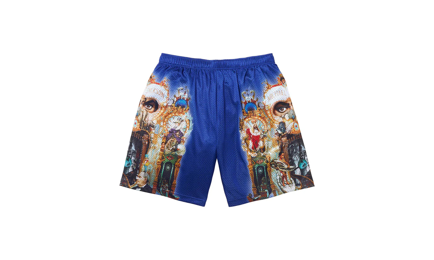Michael Jackson® Dangerous Mesh Short "FW25 - Royal" SU26851