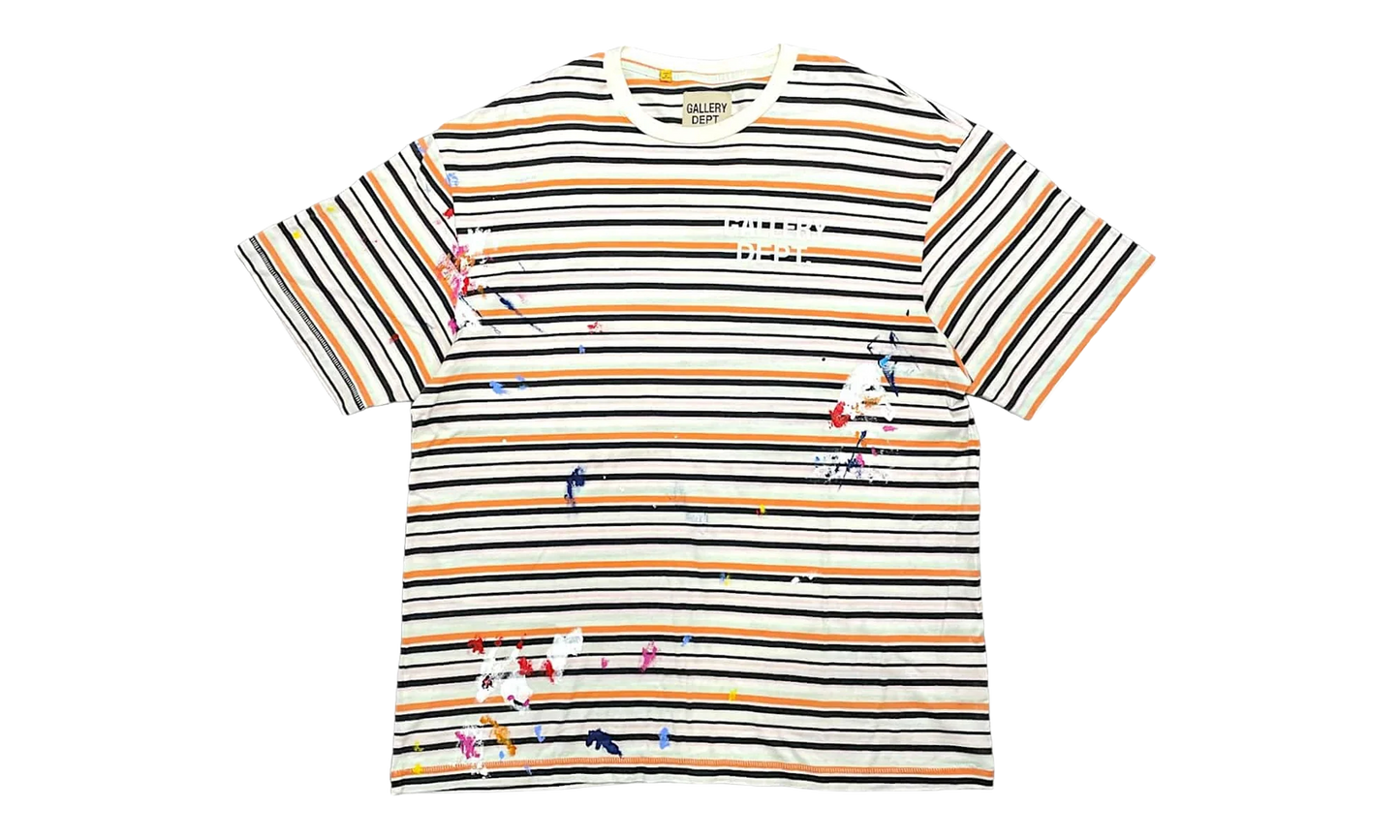 Nelson Striped Short Sleeve Tee Shirt "Multi" NL 1099