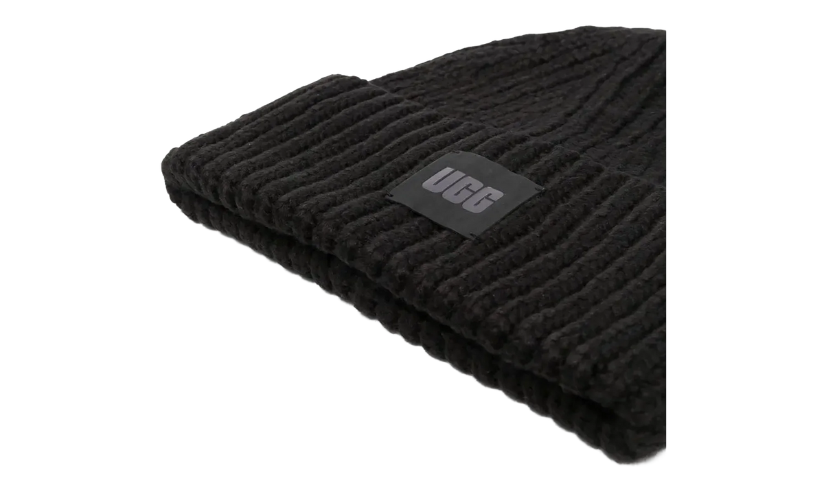 Chunky Beanie Rib Knit "Black" 20061 BLK