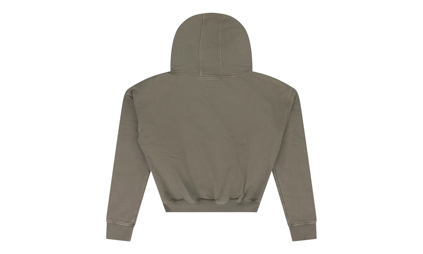 Desert Valley Cropped Hoodie "Elephant Green" RHPF23HO03012372 ELGRN