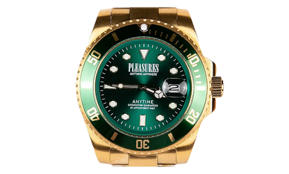 Anytime Watch "Gold / Green" P26SP050 GLD/GRN