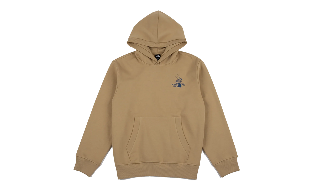 Mountain Celebration Relaxed Hoodie "Khaki Stone" NF0A8GB9LK5