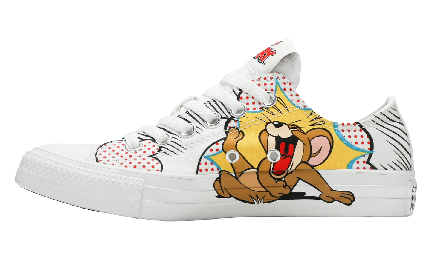 Chuck Taylor All Star Low "Tom and Jerry - White" 165732C
