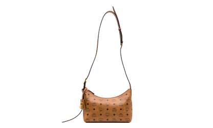Small Aren Hobo in Visetos "Cognac" MWHESTA01CO001