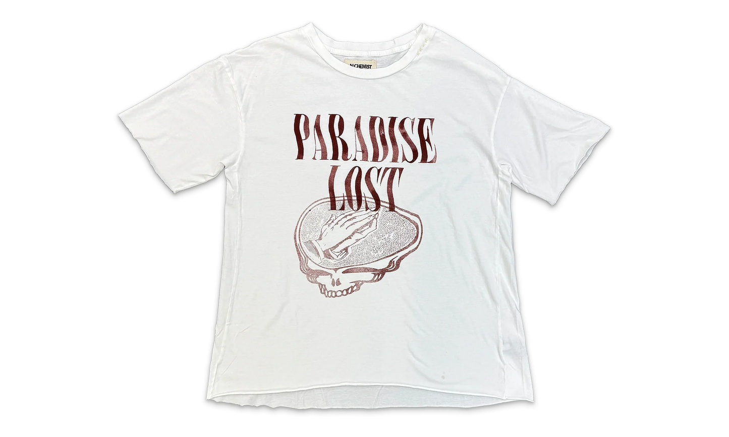 Paradise Pray Tee "White Opal" AMFW25MJSST03 B