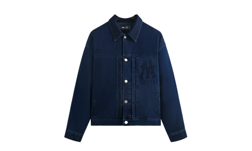 New York Yankees Jay Indigo Denim Jacket "Mid Indigo" khm011101 452