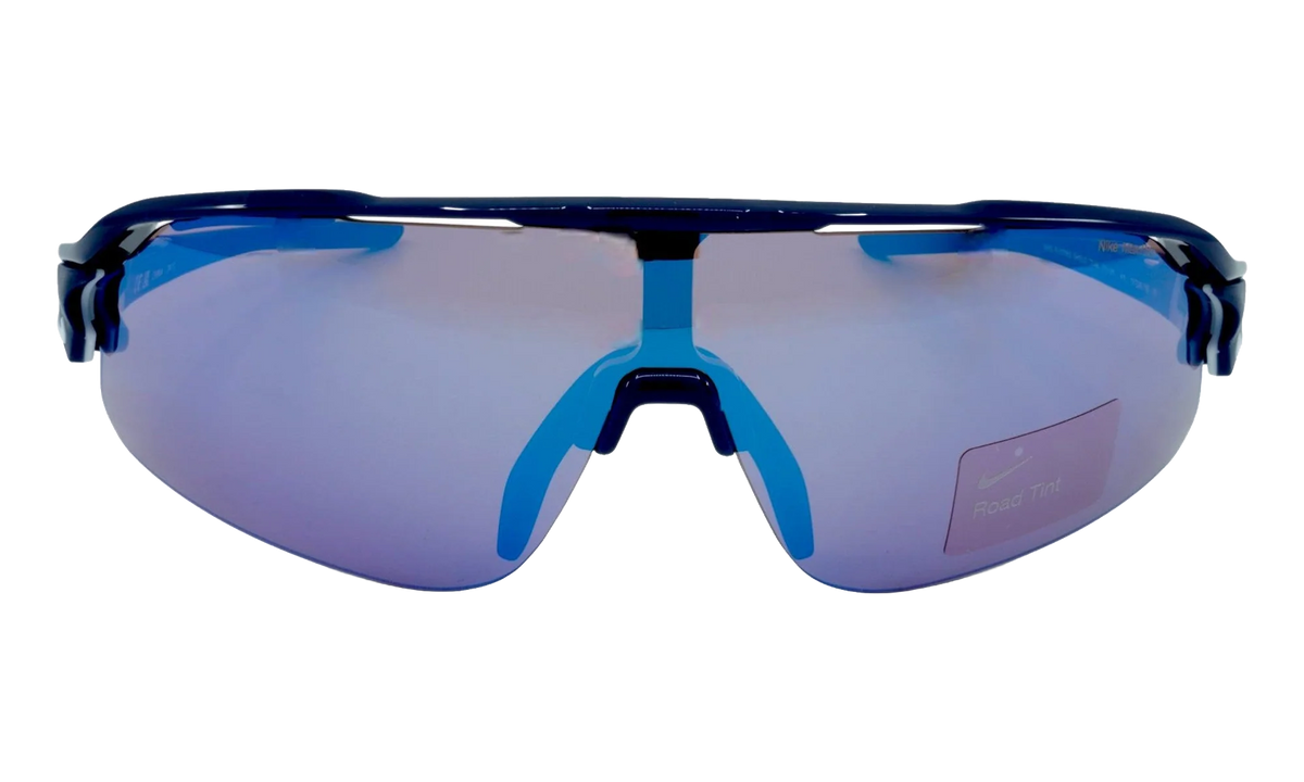 Flyfree Shield Team Sunglasses "Midnight Navy / Road Blue Mirror" IF1107X 410