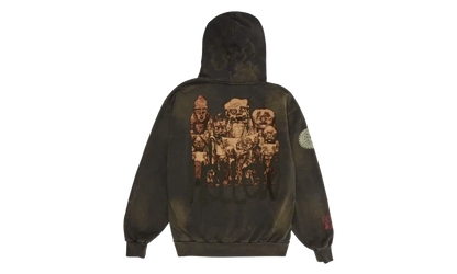 Travis Scott Cactus Jack x Takashi Murakami Hollow Hoodie "Brown" CPFM47