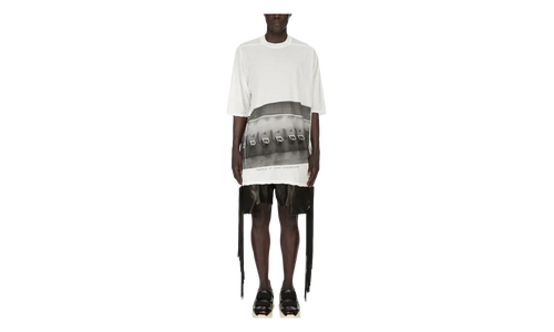 Jumbo Short-Sleeve T-Shirt "Milk Wash / Black" RR01F2208 BHEP4 5109