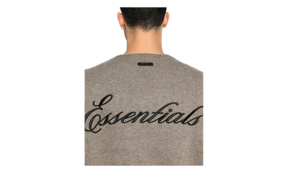 Waffle Crewneck Sweater "Homestead Heather" 192HO254332F