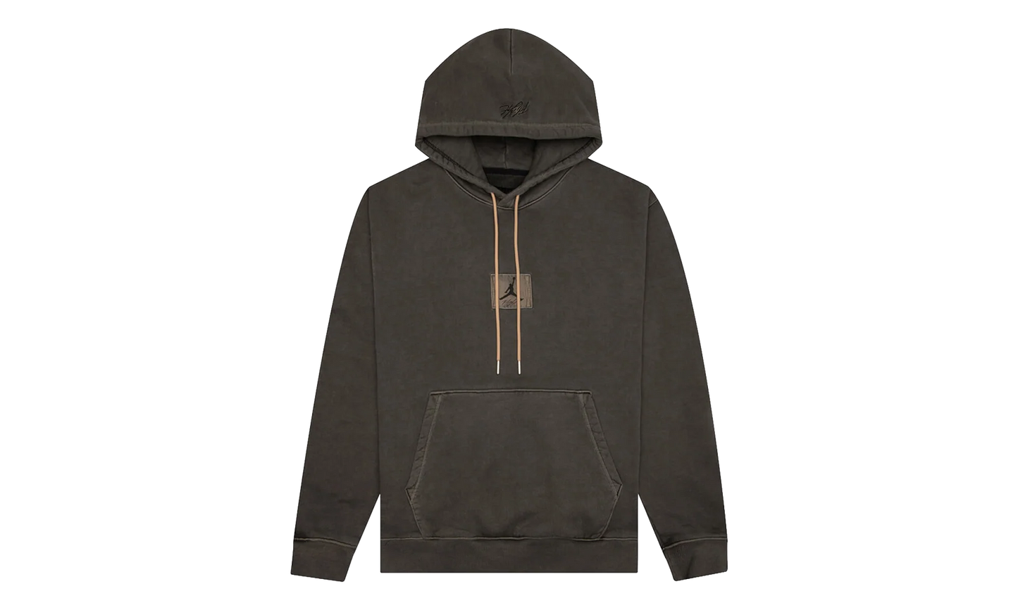 Jordan Flight Heritage Washed Fleece Hoodie "Black" DA9789 010