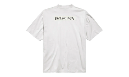 Medium Fit Crew Neck T-Shirt "Dirty White" 764235 TTVL6 9012