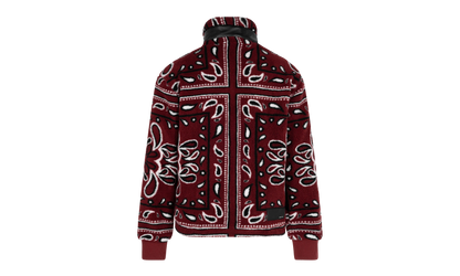 Fleece Zip Up Jacket "Red" MKF009 643