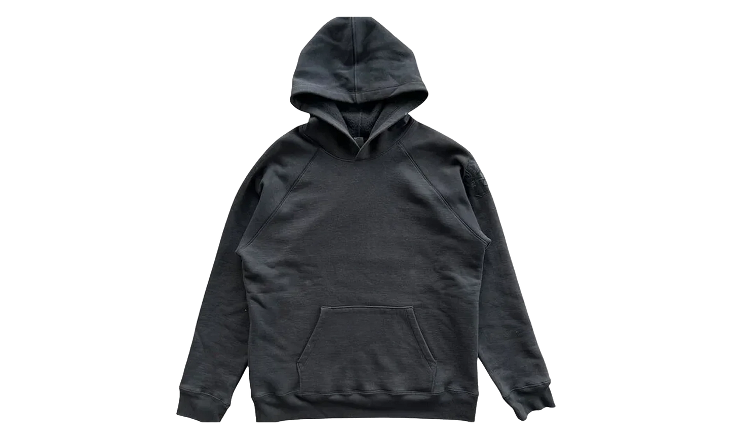 Paper Jam with Black Crosses Hoodie "Black" CHRM0868