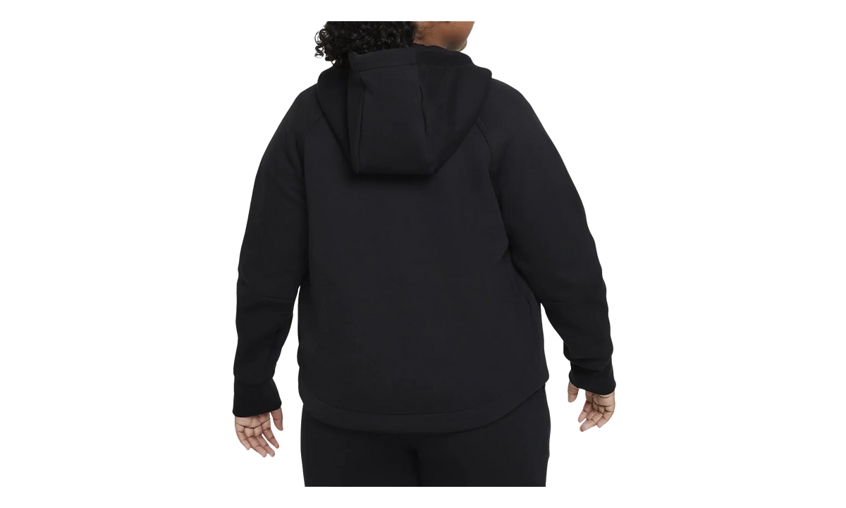 Sportswear Tech Fleece Full-zip Hoodie (Extended Size) GS "Triple Black" FD2980