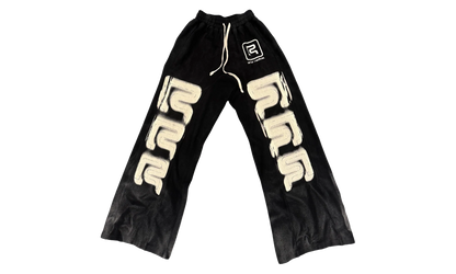 R Logo Faster Flight Sweatpants "Mechanic Black" RLFF PA00 MECH