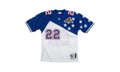 NFL Emmitt Smith Authentic Jersey "1994-95 NFC - White / Royal" AJY6LG19119 NFCWHRY94ESM