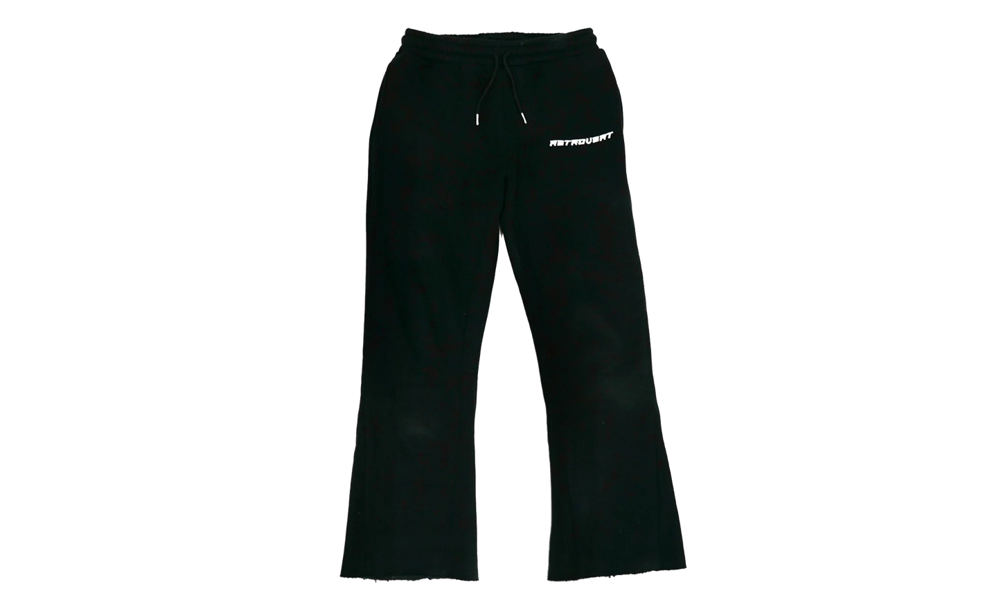 Flare Sweatpants "Black" RET020