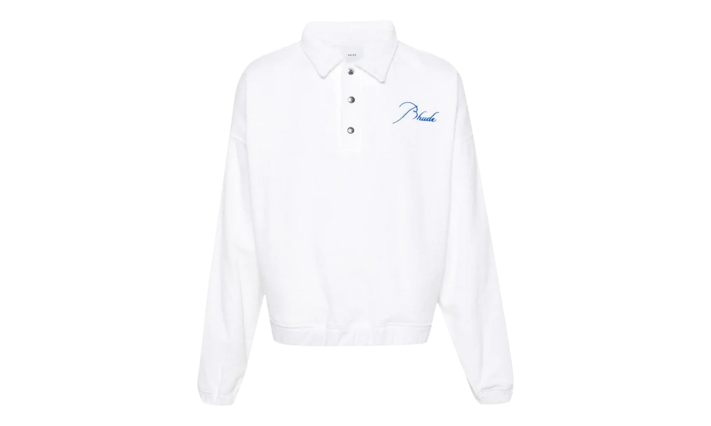 Towel Rugby Shirt "White" RHPS24SW09611377 WHT