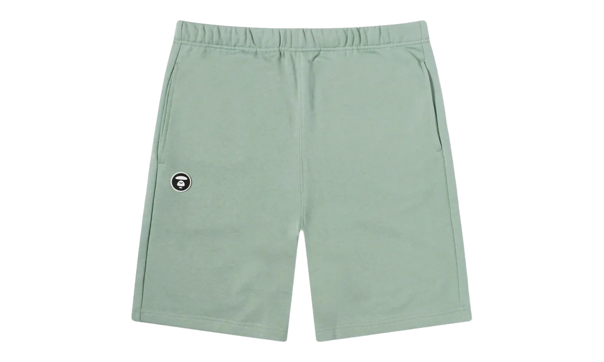 AAPE One Point Fleece Shorts "Green" 9G00B8X0