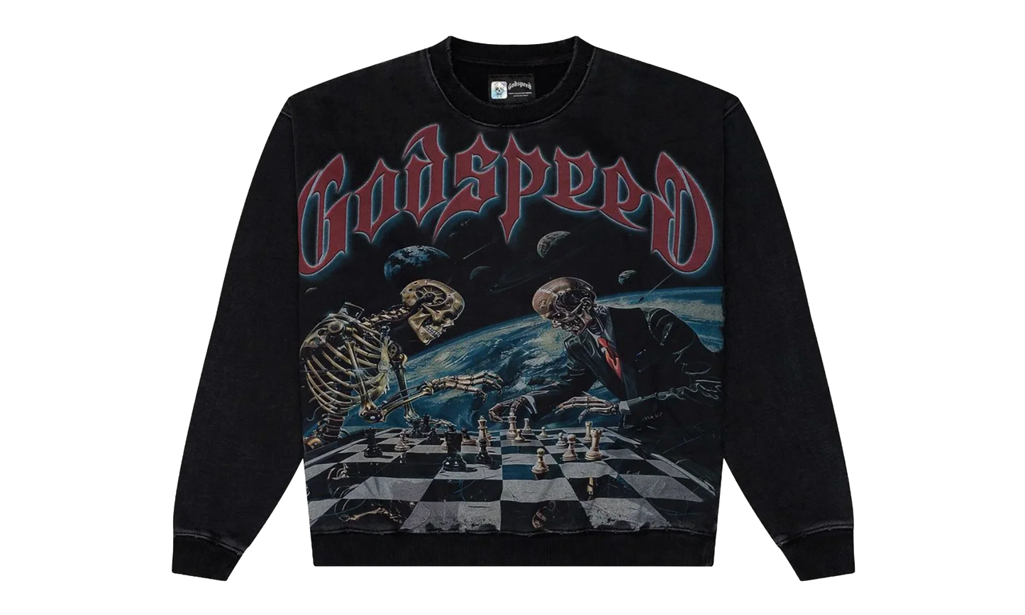 Checkmate Sweater "Black" GS024