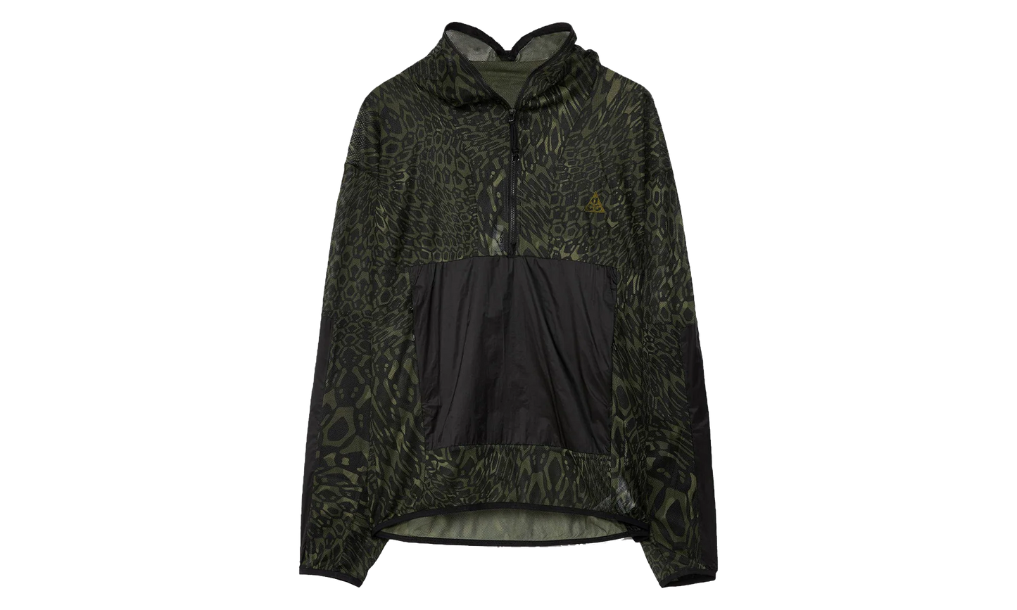 ACG Dri-fit 1/2-Zip Top Jacket "Happy Arachnid - Sequoia / Black / Medium Olive" DB4089 355