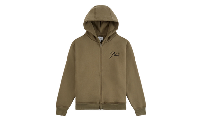 Classique Zip Up Hoodie "Moss Green / Black" RHPS26HO090126013