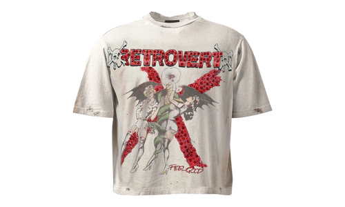Red Nurse Rhinestone Tee "White" RET021