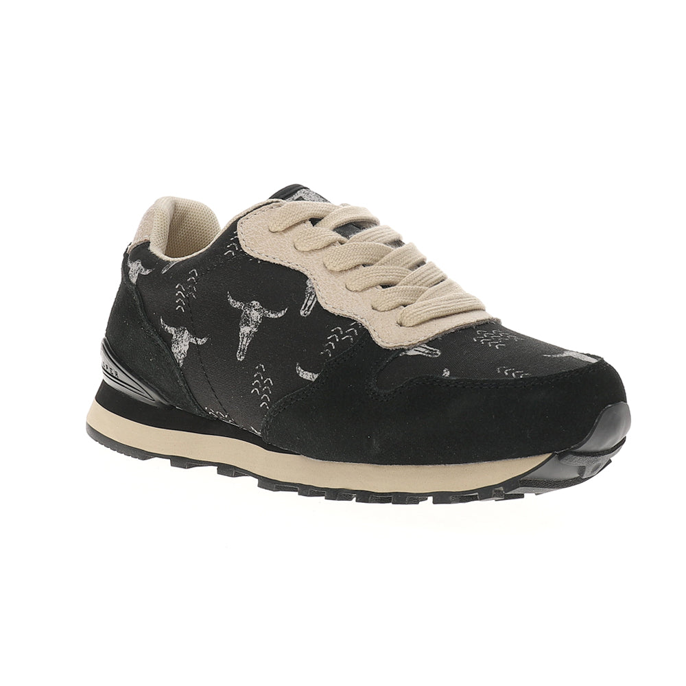 Giddyup Graphic Lace Up Sneakers