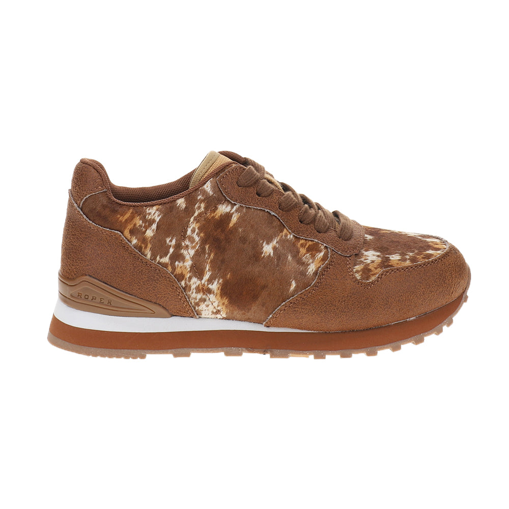 Giddyup Spice Crow Print Lace Up Sneakers