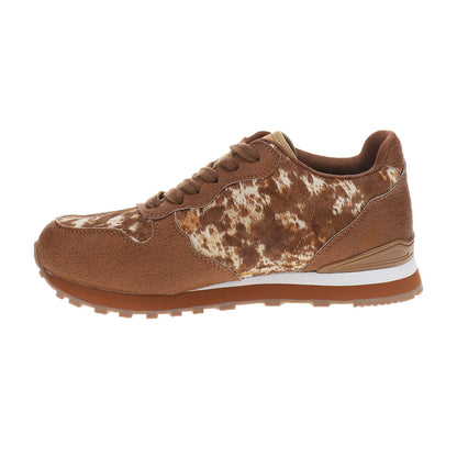 Giddyup Spice Crow Print Lace Up Sneakers