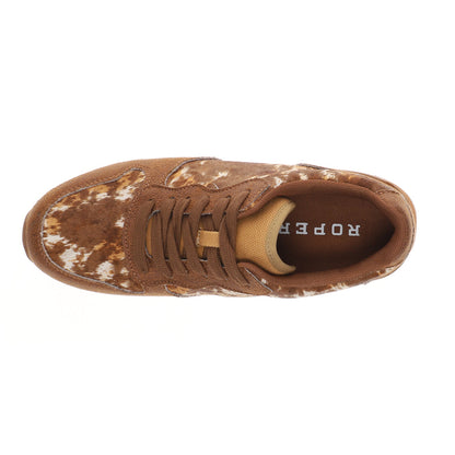 Giddyup Spice Crow Print Lace Up Sneakers