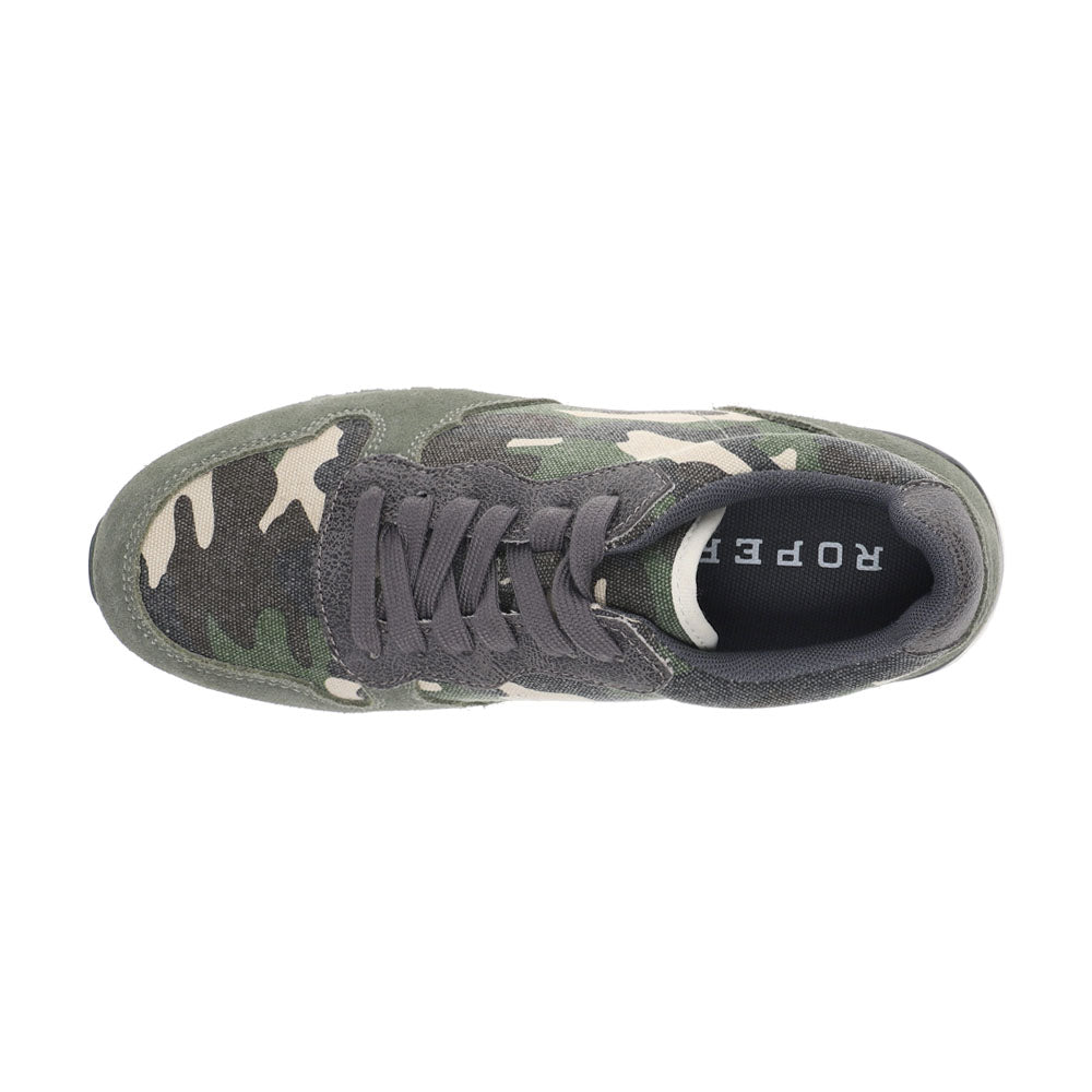 Giddyup Spice Camo Lace Up Sneakers