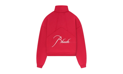 Quarter Zip Sweater "Red" RHSS24TT13167278