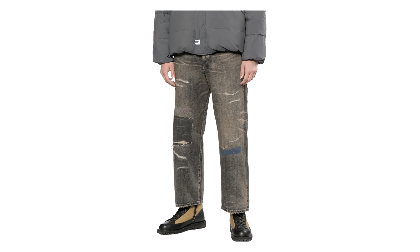 Savage Denim DP Wide Pants "Black" 252XBNH PTM07 BLAC