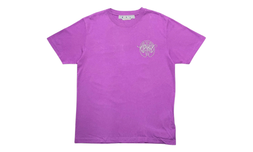 Hand Arrow Slim Short Sleeve T-Shirt "Orchid" OMAA027S23JER0073601