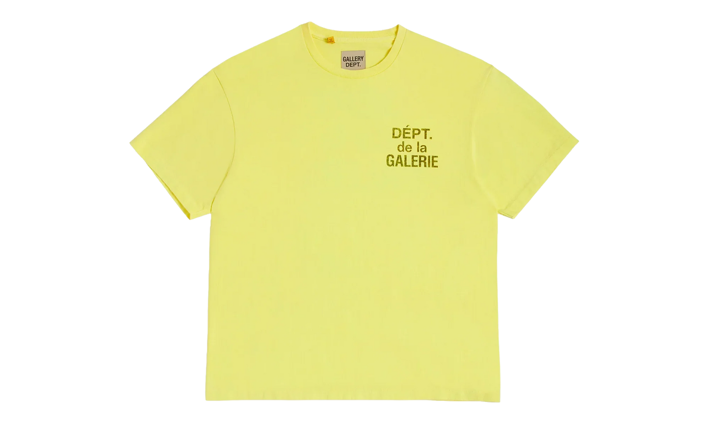 French T-Shirt "Flo Yellow" GD010
