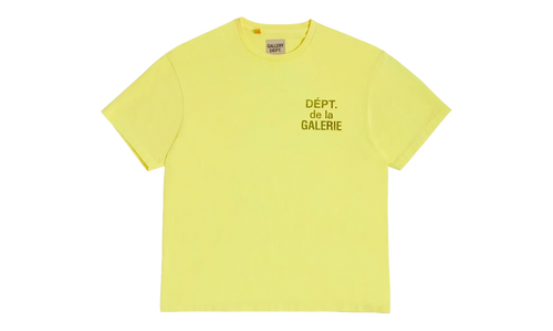 French T-Shirt "Flo Yellow" GD010