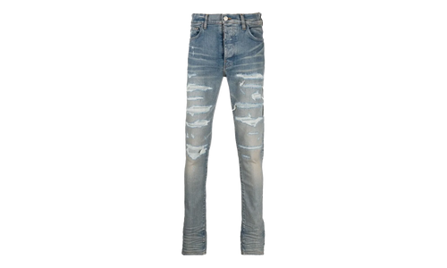 Denim Repair Thrasher Jeans "Clay Indigo" AW22MDS019 408