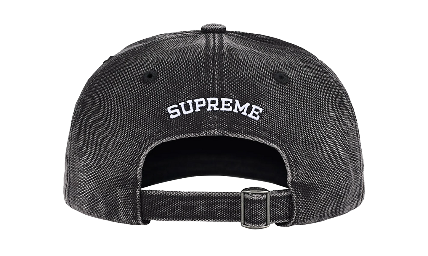 Pigment Coated S Logo 6-Panel "SS26 - Black" SU27308