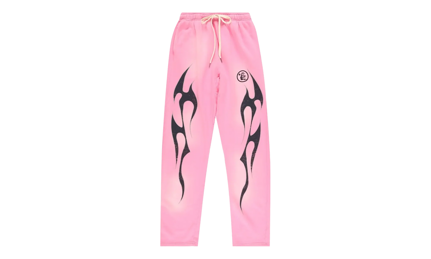 Flame Sweatpants "Pink/Black" HSR201