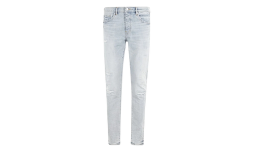 Kivu Skinny Repair Jeans "Light Indigo" P001 KVRL425