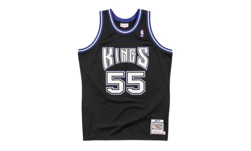 NBA Jason Williams Authentic Jersey "1998 Sacramento Kings - Black" AJY4LG19022 SKIBLCK98JWI