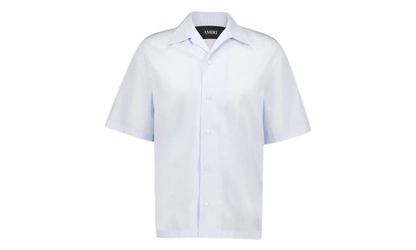 Starburst Poplin Camp Shirt "Ashley Blue" AMSTCA1146 856