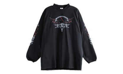 Metal Long-Sleeve Sweatshirt "Black" ME76LS194BX BLAC
