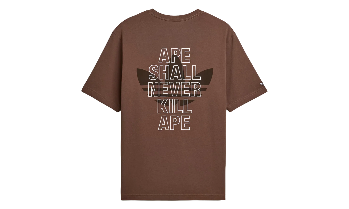 Ape SS Tee "Bape - Brown" KF4915