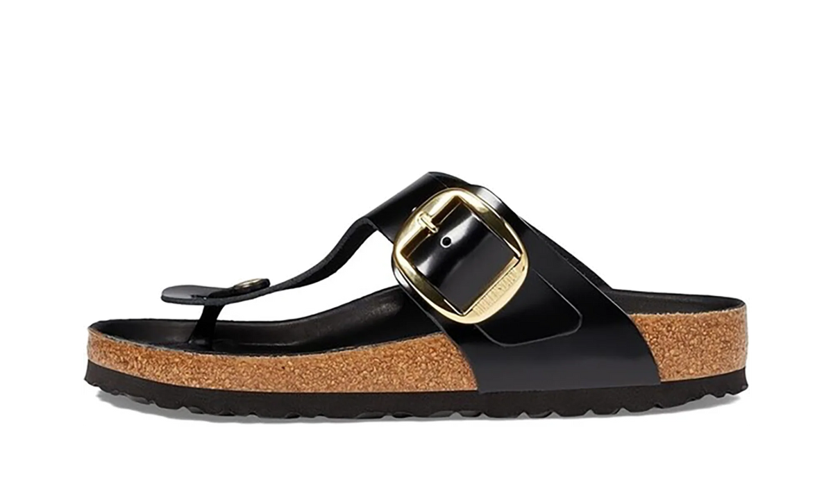 Gizeh Big Buckle "Natural Leather Patent - Nappa Glamour" 1021467